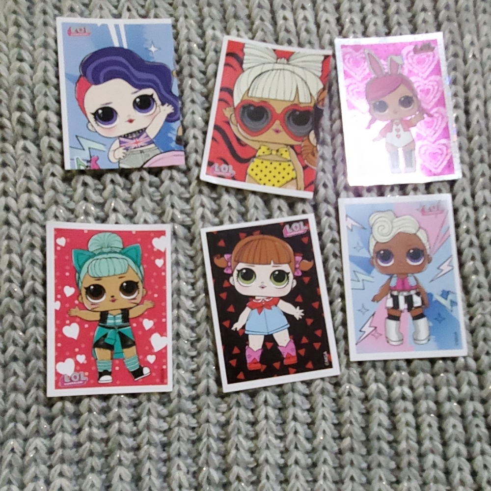 39 LOL surprise stickers